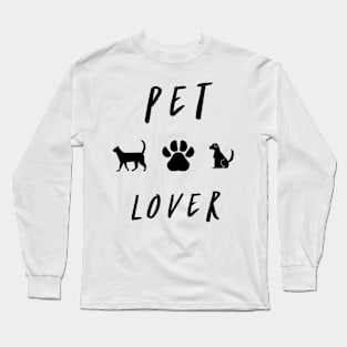 Pet lover Long Sleeve T-Shirt